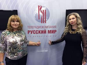 Интервью на телерадиокомпании «Русский мир»